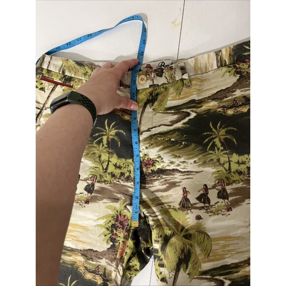 Tommy Bahama Tropcial Island Hula Girl Printed Shorts Mens Size 36 - Picture 10 of 11